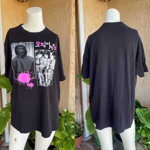 Netflix Squid Game Graphic Short Sleeve T-Shirt MEDIUM